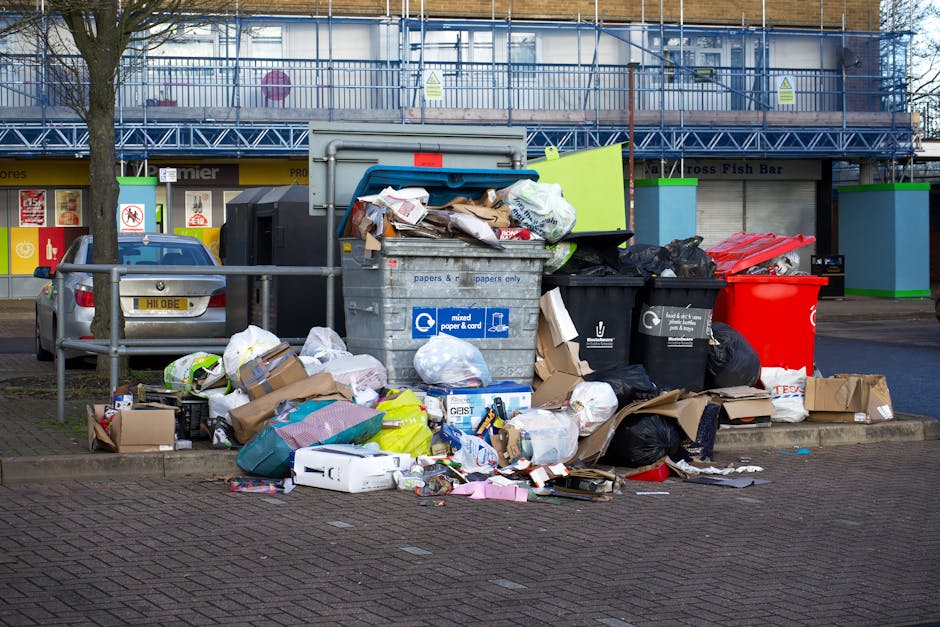Avoid hidden charges for same day rubbish removal in Purley Way